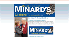 Desktop Screenshot of minards.com